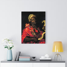 Load image into Gallery viewer, The Sibyl Agrippina Baroque Noir Canvas Print
