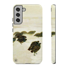 Load image into Gallery viewer, Partridges in Snow Avian Splendor Tough Phone Case
