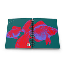 Load image into Gallery viewer, Pisces: The Stars Within Small Spiral Bound Notebook
