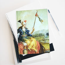 Load image into Gallery viewer, Allegorical Asia Baroque Noir Journal - Ruled Line
