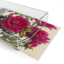 Load image into Gallery viewer, Flowering Rose Verdant Acrylic Tray
