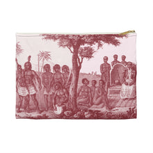 Load image into Gallery viewer, Public Gathering Baroque Noir Accessory Pouch
