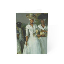 Load image into Gallery viewer, Free Women of Color Baroque Noir Blank Greeting Card
