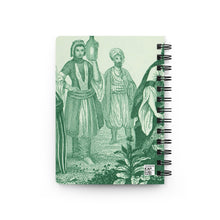 Load image into Gallery viewer, Rendezvous Baroque Noir Small Spiral Bound Notebook
