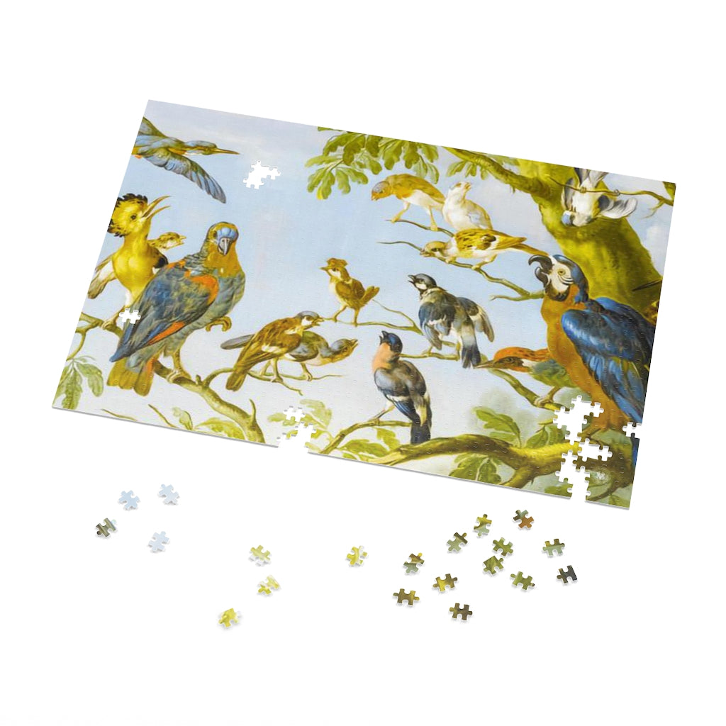 Bird Assembly Avian Splendor Jigsaw Puzzle