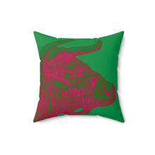 Load image into Gallery viewer, Taurus: The Stars Within Faux Suede Throw Pillow

