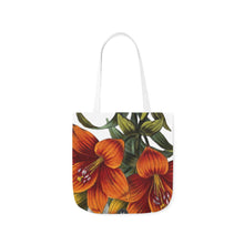 Load image into Gallery viewer, Orange &amp; White Lilies Verdant Canvas Tote Bag
