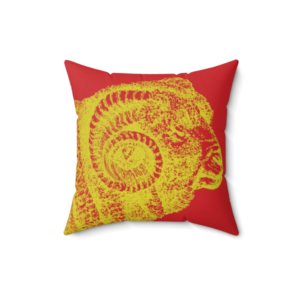 Aries: The Stars Within Faux Suede Throw Pillow