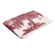 Load image into Gallery viewer, Public Gathering Baroque Noir Accessory Pouch
