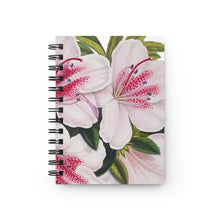 Load image into Gallery viewer, Indian Azalea Verdant Small Spiral Bound Notebook
