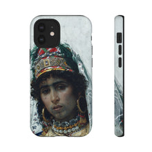 Load image into Gallery viewer, Berber Bride Baroque Noir Tough Phone Case
