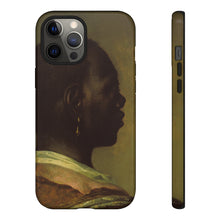 Load image into Gallery viewer, Man With A Gold Earring Baroque Noir Tough Phone Case
