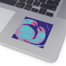 Load image into Gallery viewer, Cancer: The Stars Within Square Vinyl Stickers
