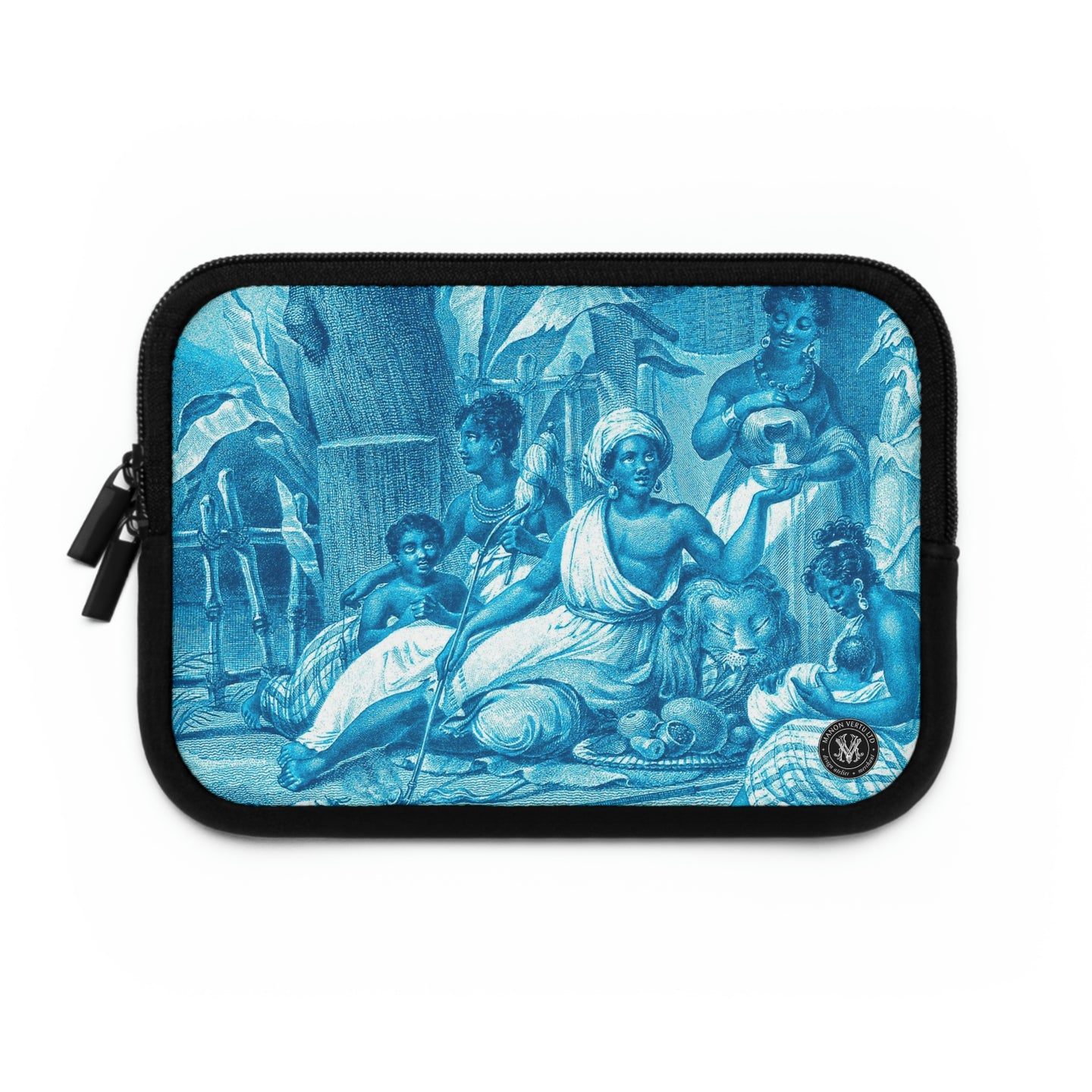 Family Outing Baroque Noir Laptop & Tablet Sleeve