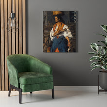 Load image into Gallery viewer, Mujer Filipina Baroque Noir Canvas Print
