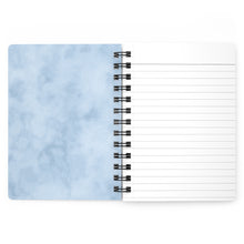 Load image into Gallery viewer, Two Niger Men: Vestigial Light Small Spiral Bound Notebook
