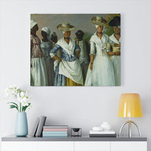 Load image into Gallery viewer, Free Women of Color Baroque Noir Canvas Print
