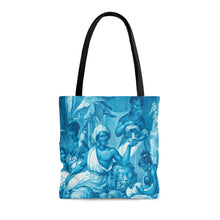 Load image into Gallery viewer, Family Outing Baroque Noir Tote Bag

