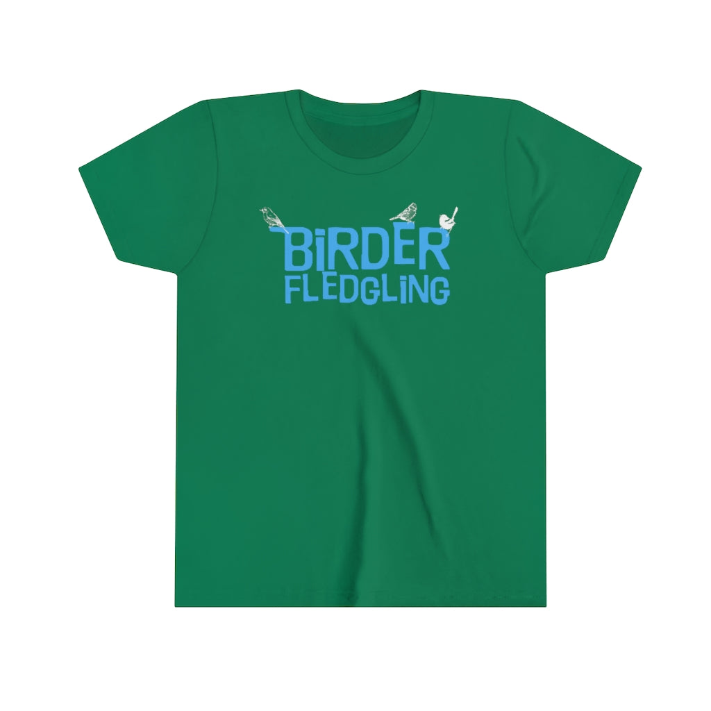 Birder Fledgling Avian Splendor Kids' Dark Tshirt