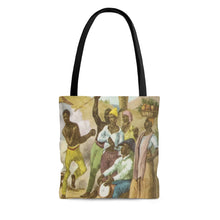 Load image into Gallery viewer, Jogar Capoëra Baroque Noir Tote Bag
