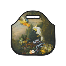 Load image into Gallery viewer, Parrots and Fruit Avian Splendor Neoprene Lunch Bag
