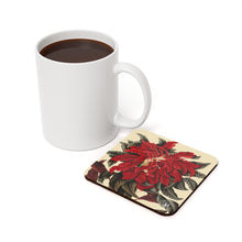 Load image into Gallery viewer, Amarantus Tricolor Verdant Cork Back Coaster
