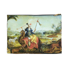 Load image into Gallery viewer, Allegorical Asia Baroque Noir Accessory Pouch

