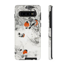 Load image into Gallery viewer, Bullfinches in Winter Avian Splendor Tough Phone Case
