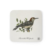 Load image into Gallery viewer, Red-bellied Woodpecker Avian Splendor Cork Back Coaster

