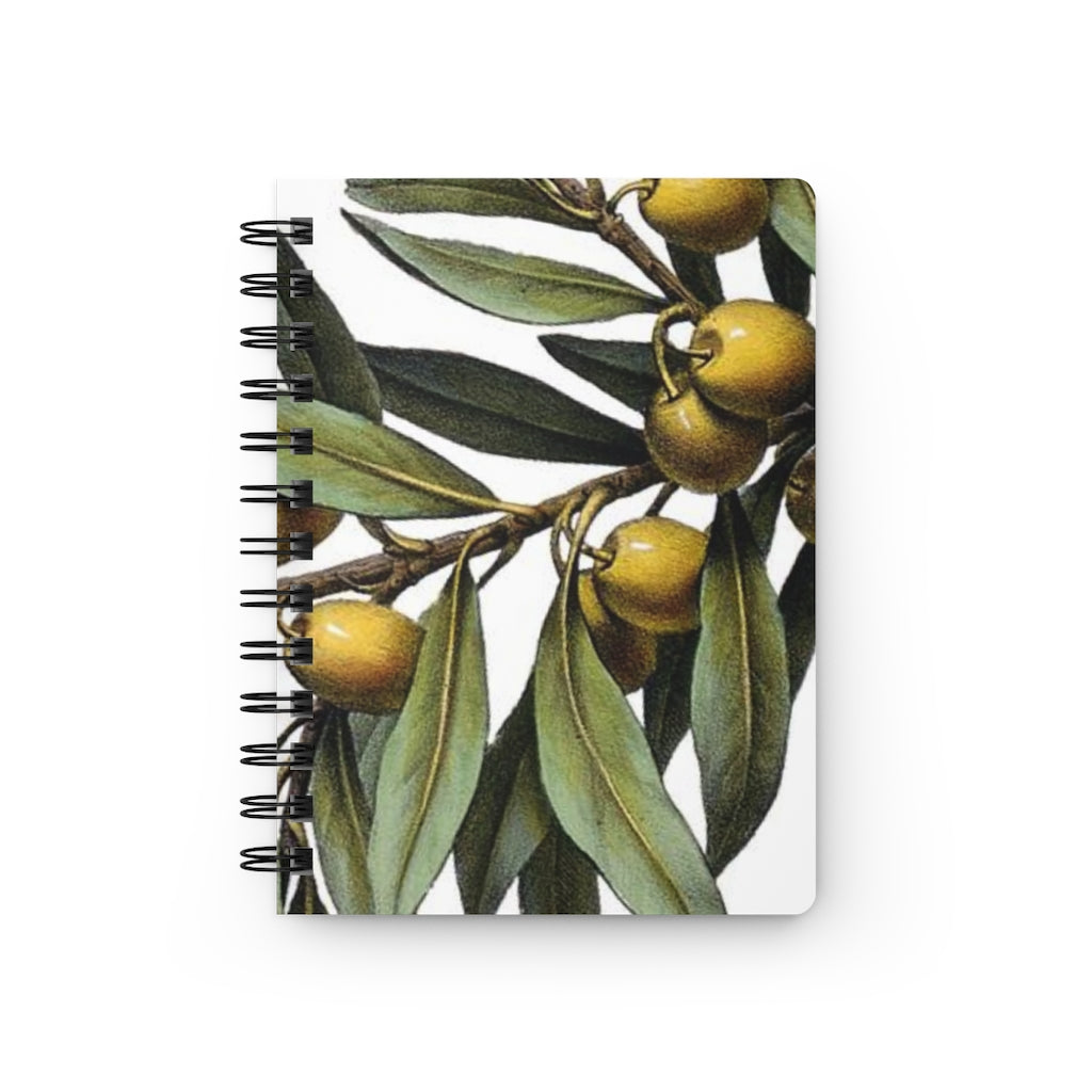 Olive Branch Verdant Small Spiral Bound Notebook