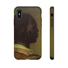 Load image into Gallery viewer, Man With A Gold Earring Baroque Noir Tough Phone Case
