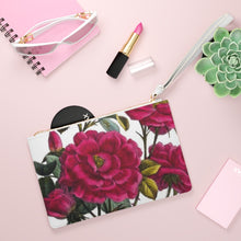 Load image into Gallery viewer, Flowering Rose Verdant Clutch Bag
