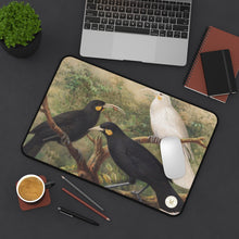 Load image into Gallery viewer, Three Huia Avian Splendor Desk Mat
