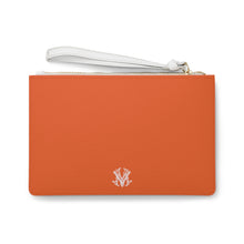 Load image into Gallery viewer, Orange &amp; White Lilies Verdant Clutch Bag
