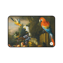 Load image into Gallery viewer, Parrots and Fruit Avian Splendor Desk Mat
