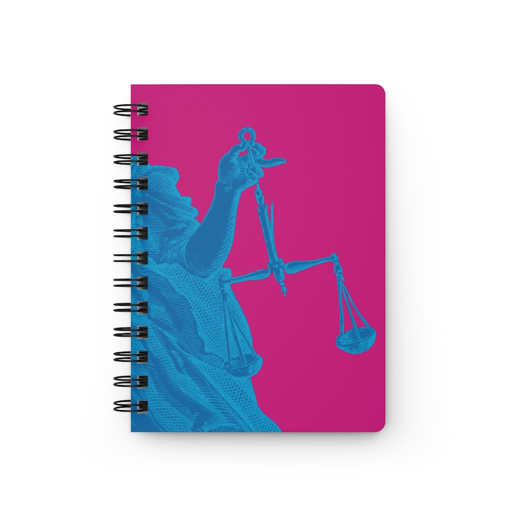Libra: The Stars Within Small Spiral Bound Notebook