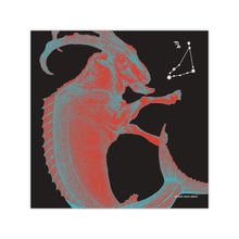 Load image into Gallery viewer, Capricorn: The Stars Within Square Vinyl Stickers

