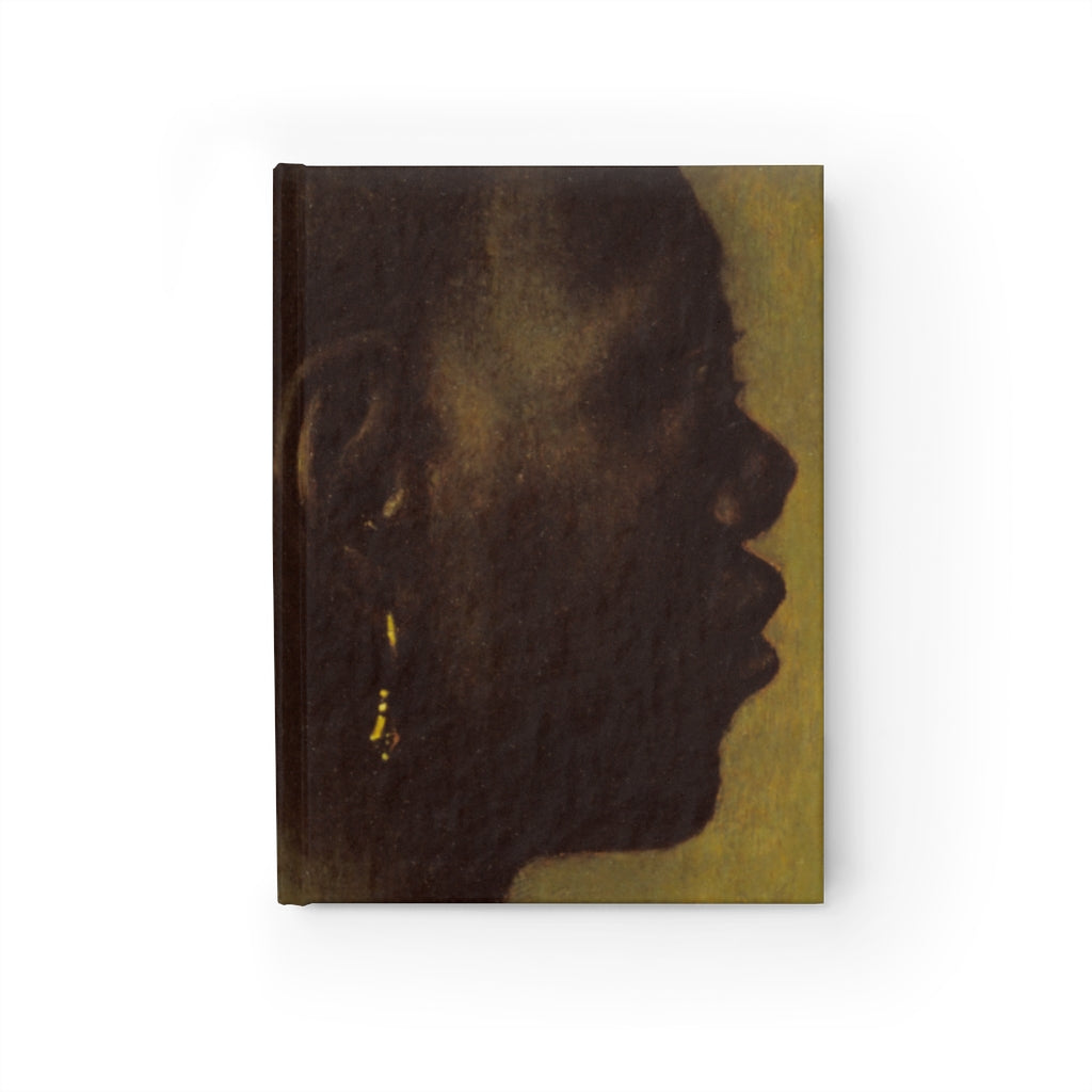 Man With A Gold Earring Baroque Noir Journal - Ruled Line