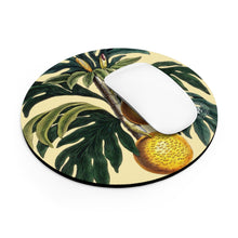 Load image into Gallery viewer, Bread Fruit Verdant Round Mouse Pad
