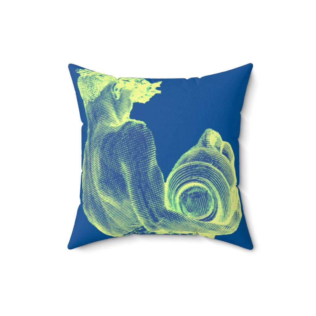 Aquarius: The Stars Within Faux Suede Throw Pillow