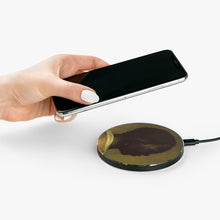 Load image into Gallery viewer, Man With A Gold Earring Baroque Noir Wireless Charging Pad
