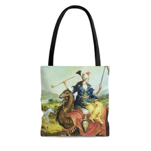 Load image into Gallery viewer, Allegorical Asia Baroque Noir Tote Bag

