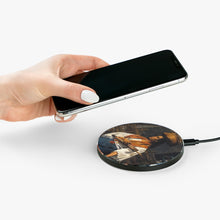 Load image into Gallery viewer, Mujer Filipina Baroque Noir Wireless Charging Pad
