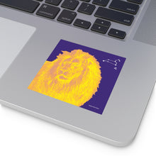 Load image into Gallery viewer, Leo: The Stars Within Square Vinyl Stickers
