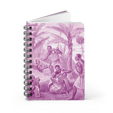 Load image into Gallery viewer, Brewing Pombe Baroque Noir Small Spiral Bound Notebook
