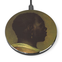 Load image into Gallery viewer, Man With A Gold Earring Baroque Noir Wireless Charging Pad
