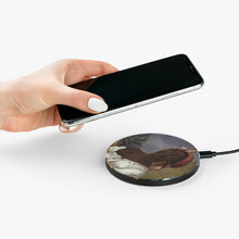 Load image into Gallery viewer, Haitian Woman With Fruit Baroque Noir Wireless Charging Pad
