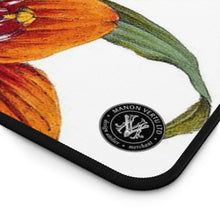 Load image into Gallery viewer, Orange &amp; White Lilies Verdant Desk Mat
