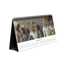 Load image into Gallery viewer, Baroque Noir 2023 Desk Calendar

