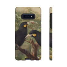 Load image into Gallery viewer, Black Huia Avian Splendor Tough Phone Case
